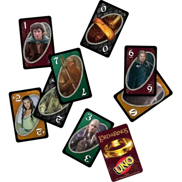 UNO Der Herr der Ringe Kartenspiel - Mattel Bild 4