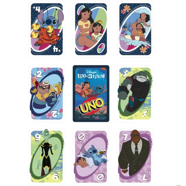 UNO: Disney Lilo und Stitch Kartenspiel - Mattel Bild 2