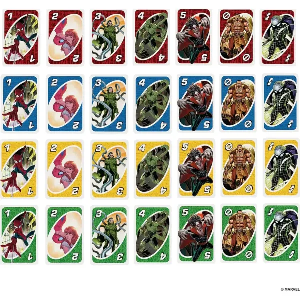 UNO Spider-Man-Karten - Mattel Bild 3