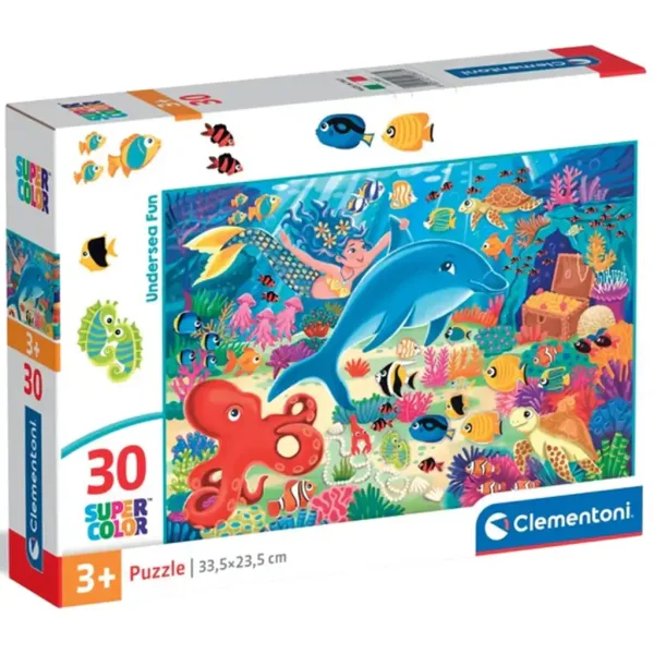 Unterwasserabenteuer 30-teiliges SuperColor-Puzzle - Clementoni