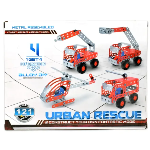Urban Rescue: 121-teiliges Rettungsfahrzeug-Bausatz Bild 5
