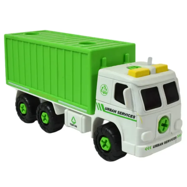 Urban Services: Zerlegbarer Container-Lkw mit Werkzeugen und Sound 20cm Bild 3