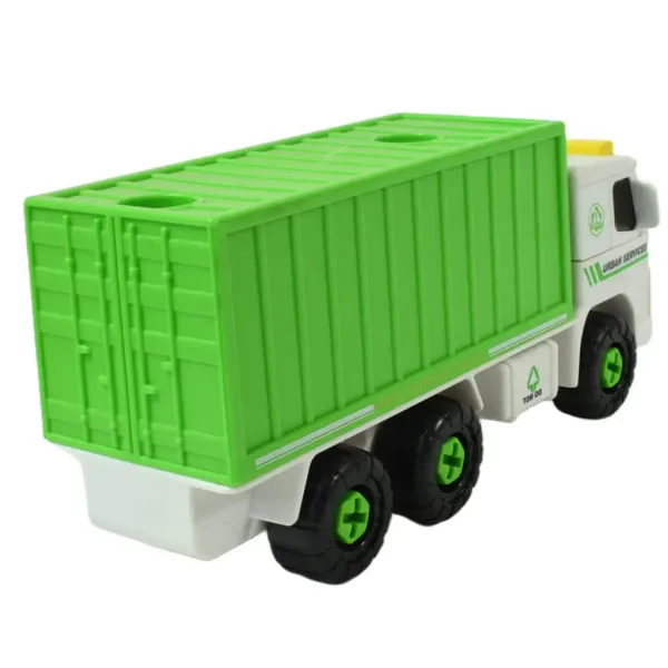 Urban Services: Zerlegbarer Container-Lkw mit Werkzeugen und Sound 20cm Bild 5