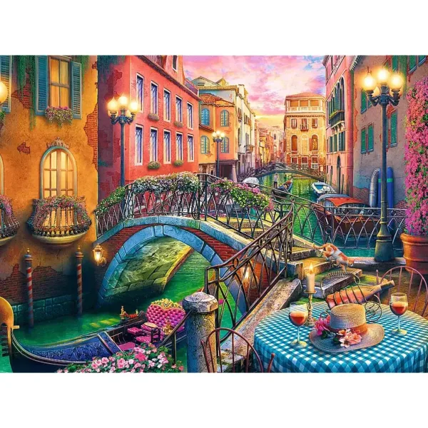 Venedig Abendidylle 3000-Teile Puzzle - Trefl Bild 2