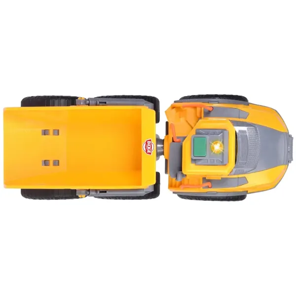Volvo Muldenkipper mit Licht- und Soundeffekten 23cm - Dickie Toys Bild 2