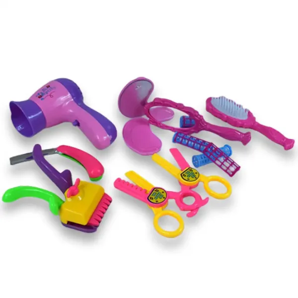 Vouge Girl: 10-teiliges Schönheitset mit Friseurbedarf Bild 2