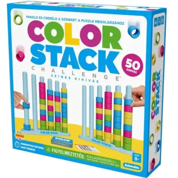 WDYM Color Stack Challenge Gesellschaftsspiel Bild 1