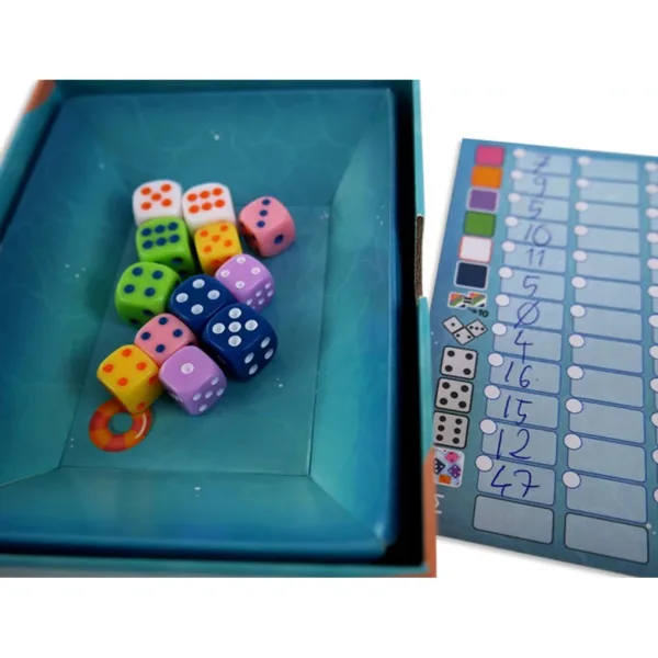 Würfelspiel-Brettspiel Bild 3
