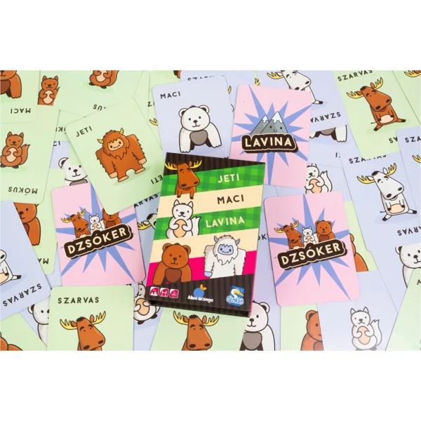 Yeti, Bär, Lawine – Brettspiel Bild 6