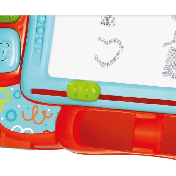 Zeichne und lerne interaktives, abwischbares Zeichenbrett mit Ton - Clementoni Baby Bild 4