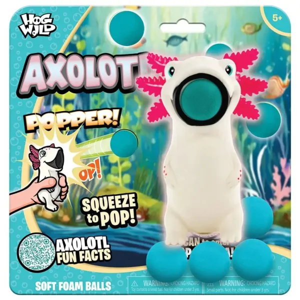 Zing: Popper Axolotl mit Abschussbällen Bild 2
