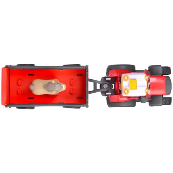 ABC Massey Tiertransporter Traktor mit Pferd - Simba Toys Bild 4