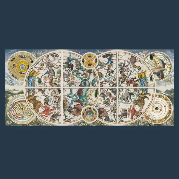 Antike astronomische Karten 9000-teilige UFT-Puzzle - Trefl Bild 2