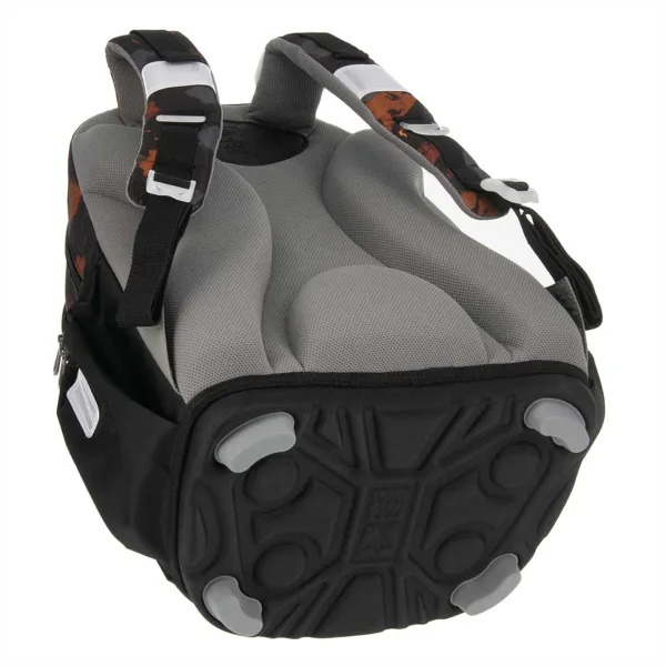 Ars Una: „Wild in the dark“ – anatomischer Schulranzen/Rucksack mit Löwenmotiv, 33×42×21 cm Bild 4