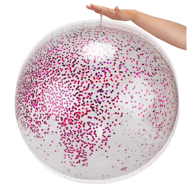 Aufblasbarer Glitzerball 60cm in verschiedenen Ausführungen Bild 2