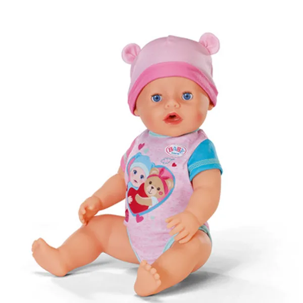 Baby Born: Emma interaktive Puppe Set mit Zubehör 43 cm - Zapf Creation Bild 2