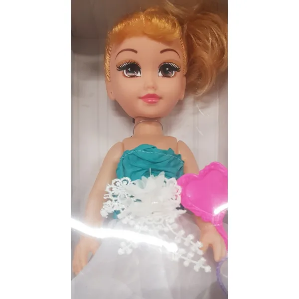 Puppe mit Kamm, 36 cm, in drei Varianten Bild 2