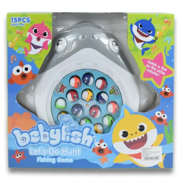 BabyFish: Elektrisches drehendes Angelspiel mit Hai und Geräusch Bild 8