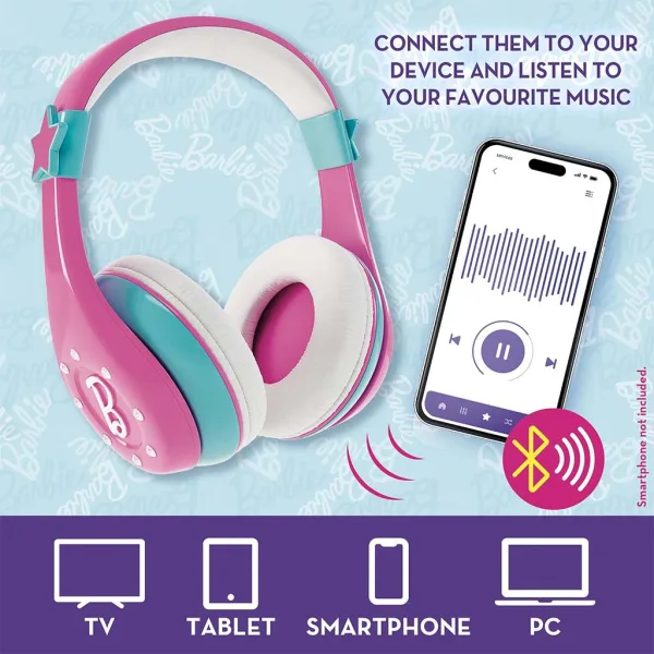 Barbie Bluetooth-Kopfhörer - Lisciani Bild 2