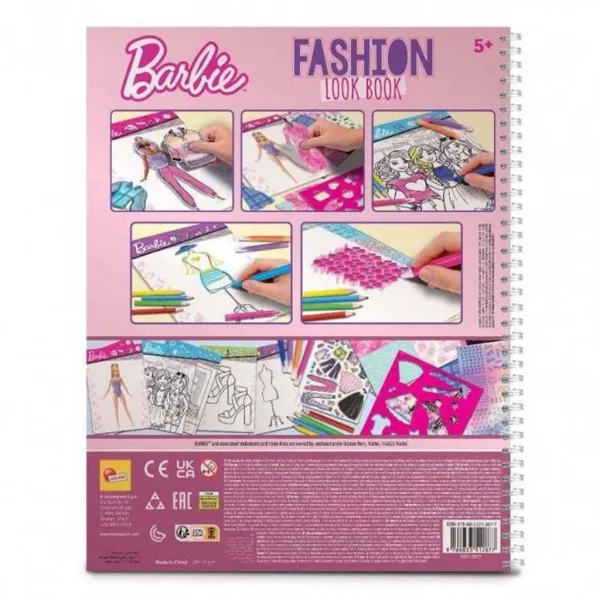 Barbie-Modedesign-Skizzenbuch - Lisciani Bild 2