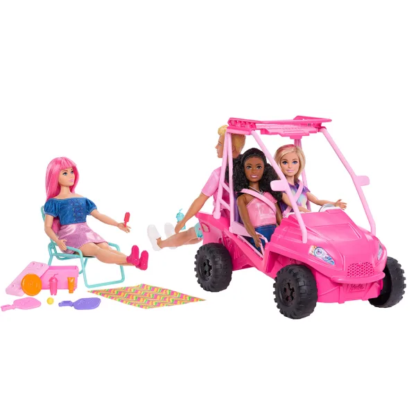 Barbie Mysteries: Stranddetektive Strandfahrzeug - Mattel Bild 2