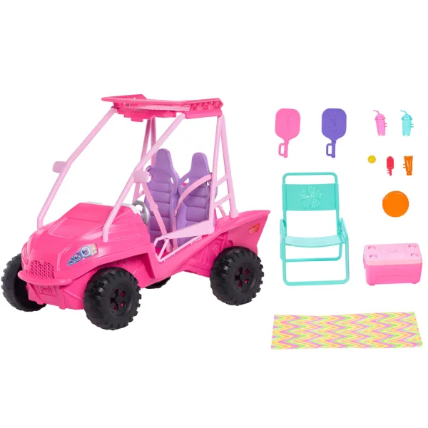 Barbie Mysteries: Stranddetektive Strandfahrzeug - Mattel Bild 5