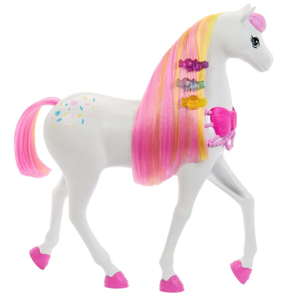Barbie Nussknacker - Schneeschlitten Set mit Pferd - Mattel Bild 2