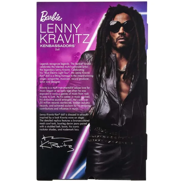 Barbie: Signature Kenbassadors Lenny Kravitz Sammelpuppe 33 cm - Mattel Bild 5