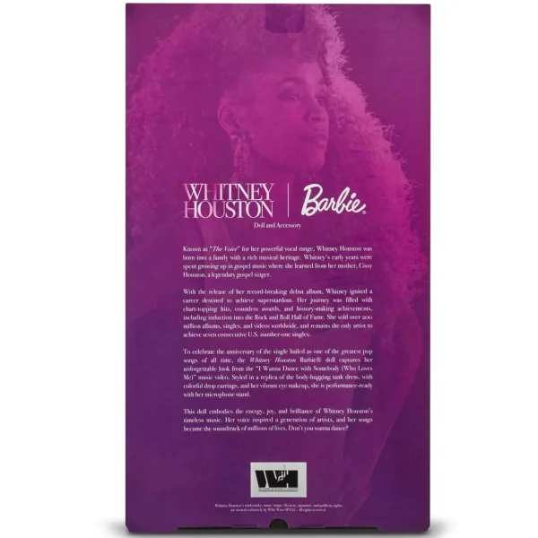 Barbie: Signature Whitney Houston Sammlerpuppe 33 cm - Mattel Bild 6