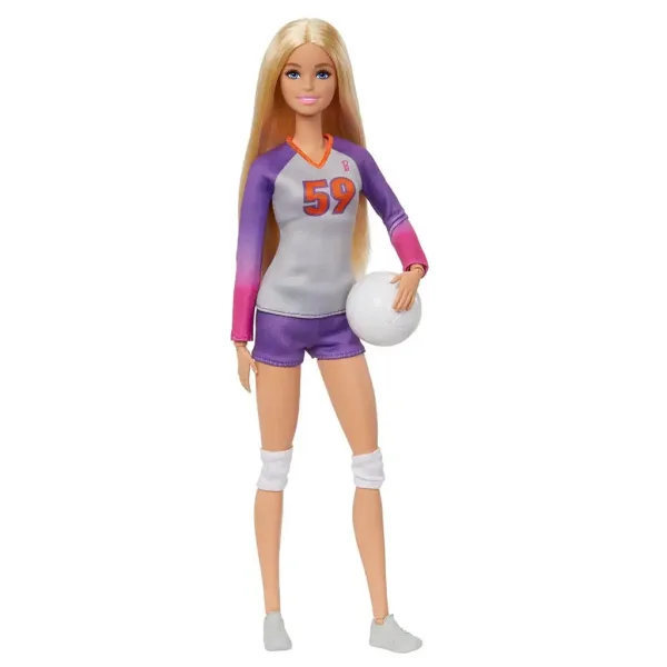 Barbie Sportlerinnen Puppen - Volleyballspielerin - Mattel Bild 4