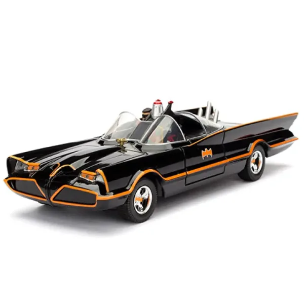 Batman: Animierte klassische TV-Batmobile zusammenbaubares Metallauto 1/24 - Simba Toys Bild 4