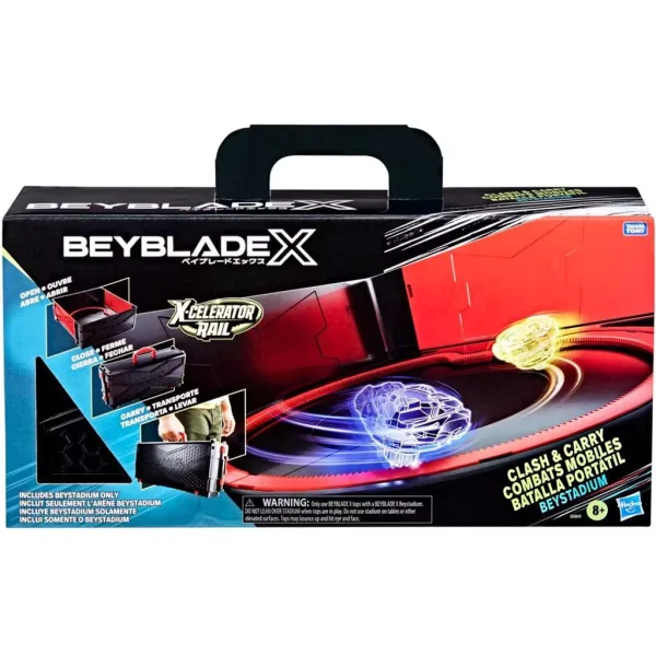 Beyblade X: Beystadium Clash & Carry tragbare Kampfarena – Hasbro Bild 2