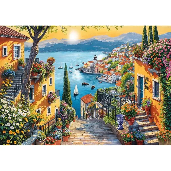 Strandblick 1500 Teile Puzzle - Trefl Bild 2