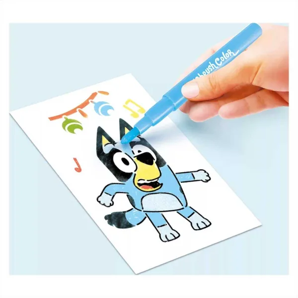 Bluey Airbrush Art Poster Set Bild 4