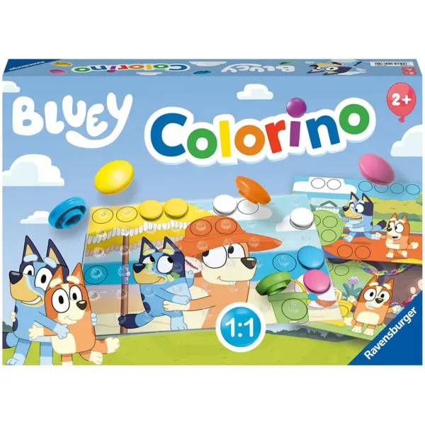 Bluey Colorino Gesellschaftsspiel - Ravensburger Bild 1