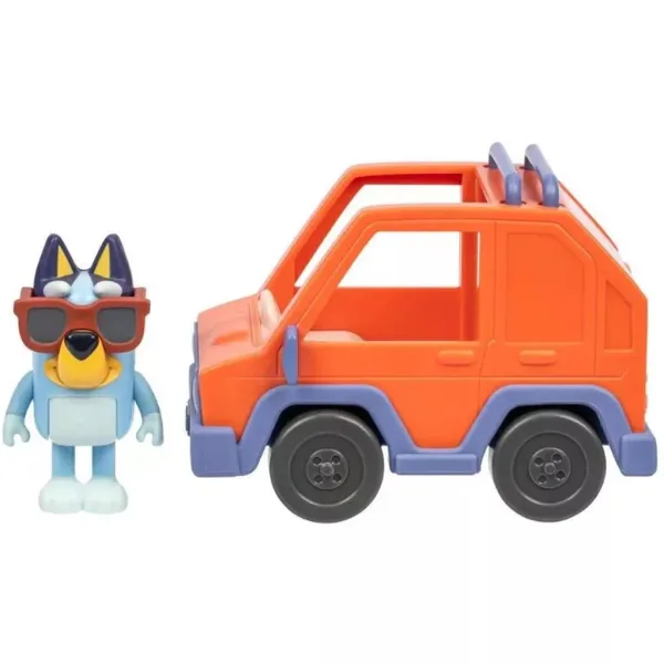 Bluey Spielset - Bluey und sein 4x4 Auto Bild 3