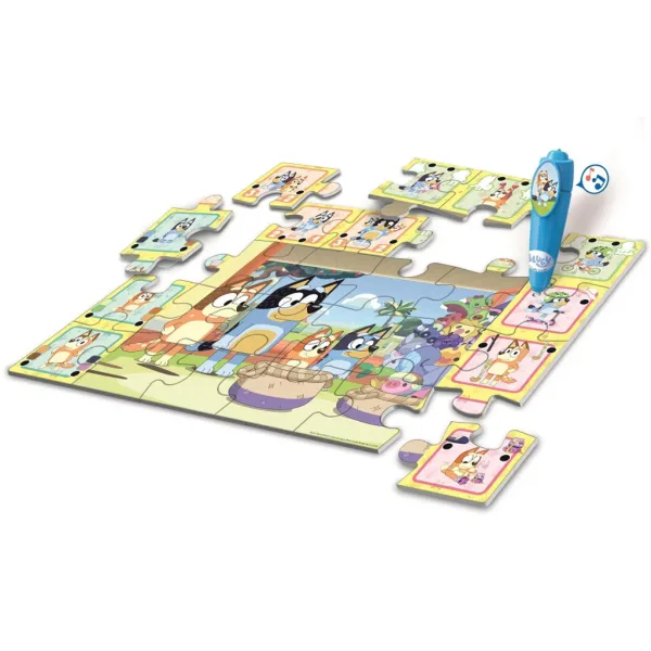 Bluey und seine Freunde interaktives 24-teiliges Bodenpuzzle - Clementoni Bild 2