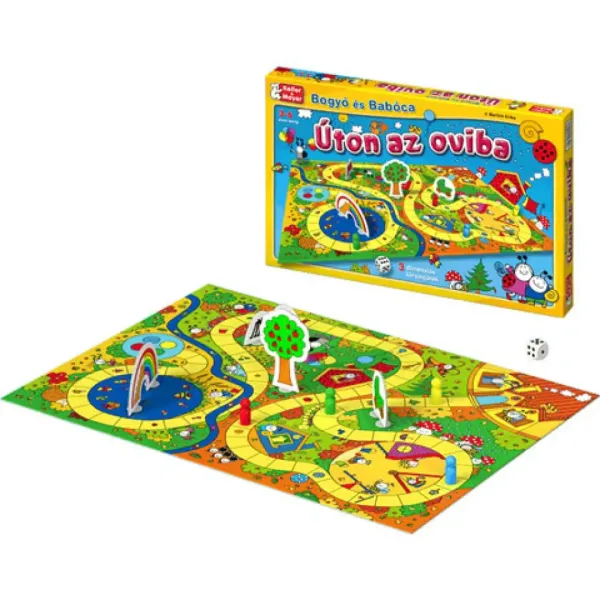 Bogyó und Babóca - Auf dem Weg zur Kita Gesellschaftsspiel Bild 2