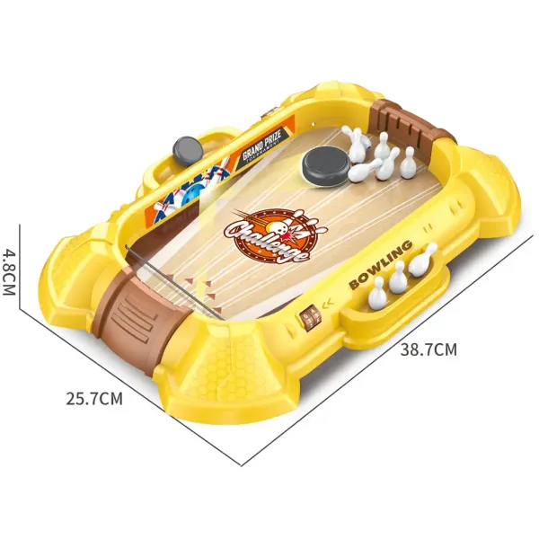 Bowling: Tisch-Bowling-Spielset 26x39cm Bild 2