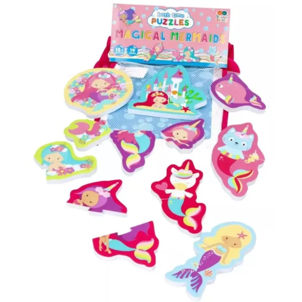 Buddy & Barney Badespielzeug Puzzle - Magische Meerjungfrauen Bild 2