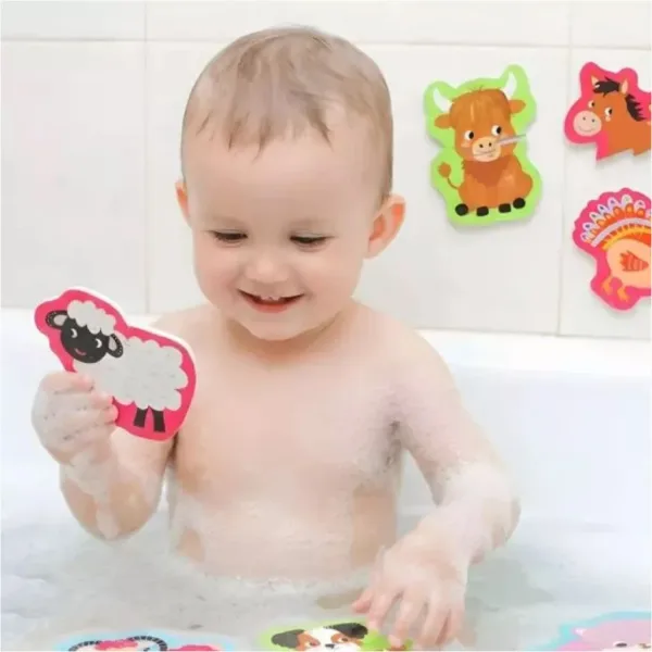 Buddy & Barney Badspielzeug Puzzle - Stall Bild 2