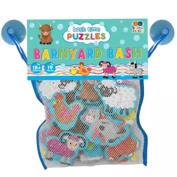 Buddy & Barney Badspielzeug Puzzle - Stall Bild 1