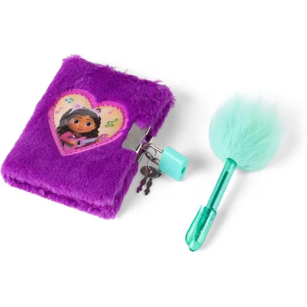 Canenco: Gabby's Dollhouse Plüsch-Tagebuch mit Stift Bild 2