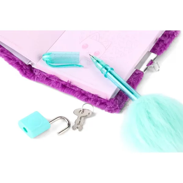 Canenco: Gabby's Dollhouse Plüsch-Tagebuch mit Stift Bild 3