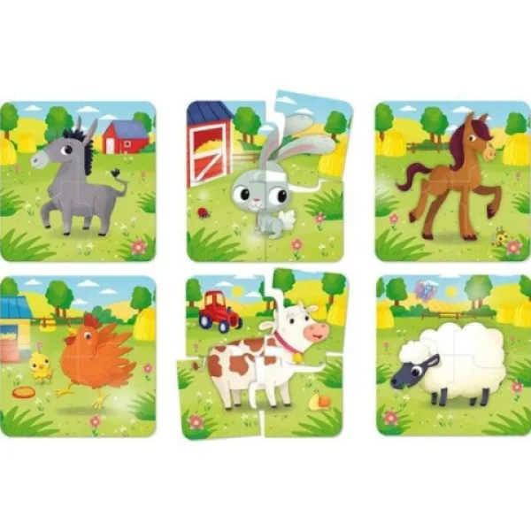 Carotina Baby: Puzzle der Farmtiere Bild 2