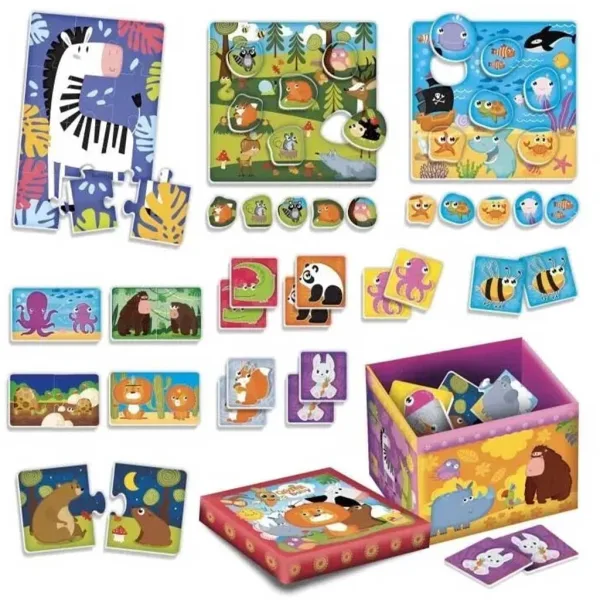 Carotina Baby: Super Box mit 10 Lernspielen - Lisciani Bild 2
