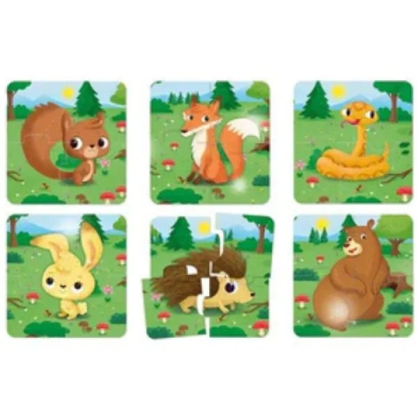 Carotina Baby: Waldtiere-Puzzle Bild 2