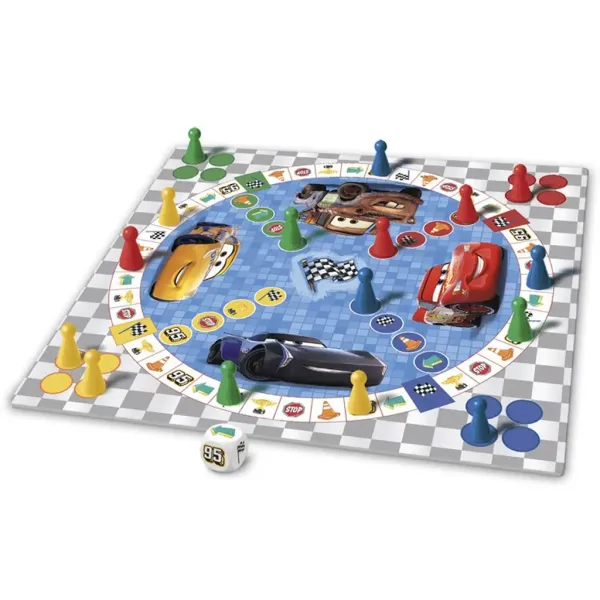 Cars 2-in-1 Gesellschaftsspiel Bild 3