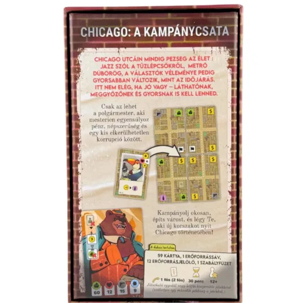 Chicago: Das Brettspiel "Die Kampagnen-Schlacht" Bild 2
