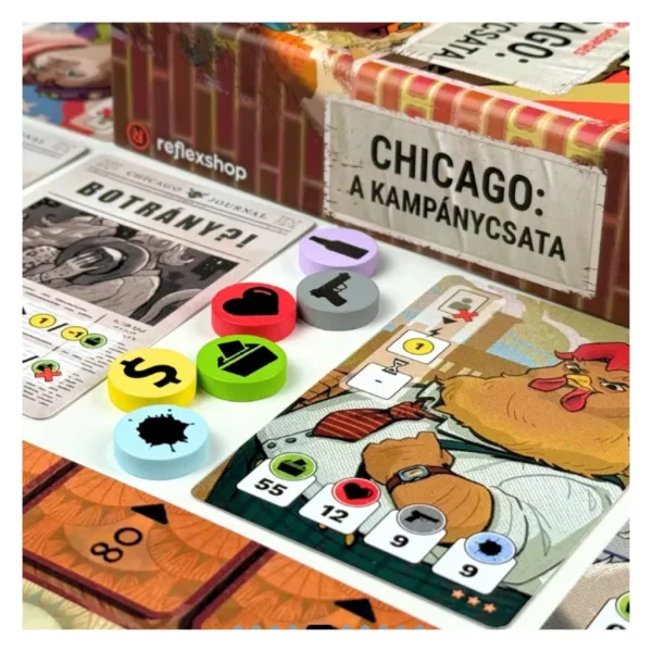 Chicago: Das Brettspiel "Die Kampagnen-Schlacht" Bild 4